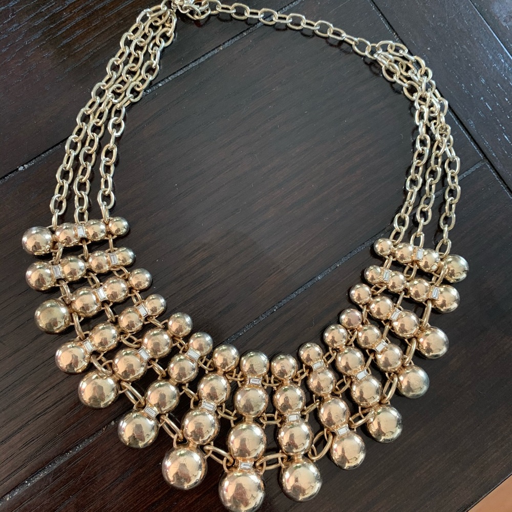 Baublebar Gold Statement Necklace